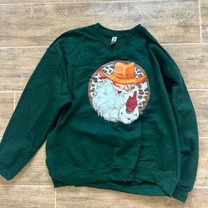 Cowboy Santa Sweatshirt